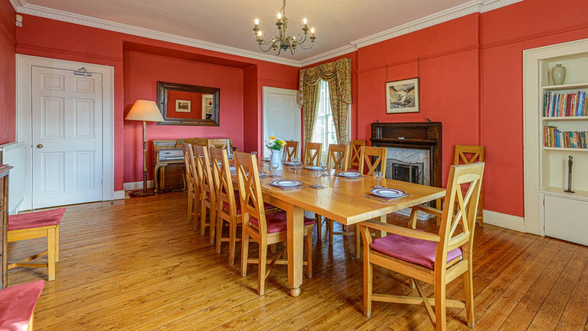 Dining Room with Piano